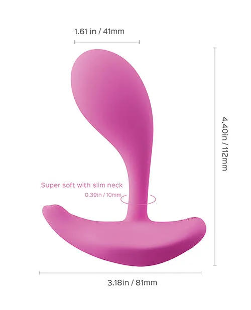 Oly 2 - Sensing App-Enabled Clit & G Spot Vibe - Pink