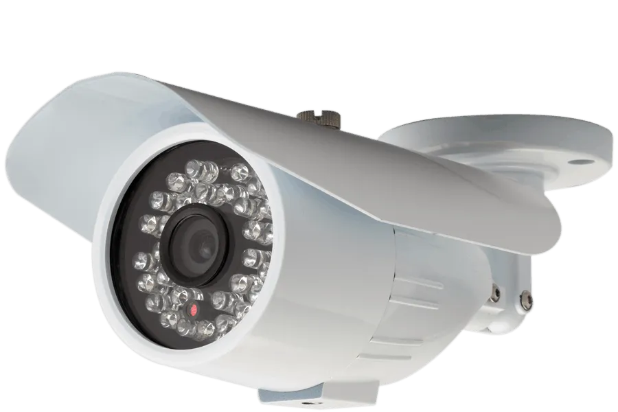 Outdoor security camera with 100FT night vision