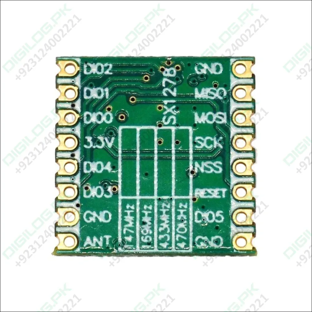 Pre-Order 433MHz 470MHz RFM98 RFM98W | Wireless transceiver Module LoRa Spread Spectrum Communication 433M 470M SX1278 16x16mm