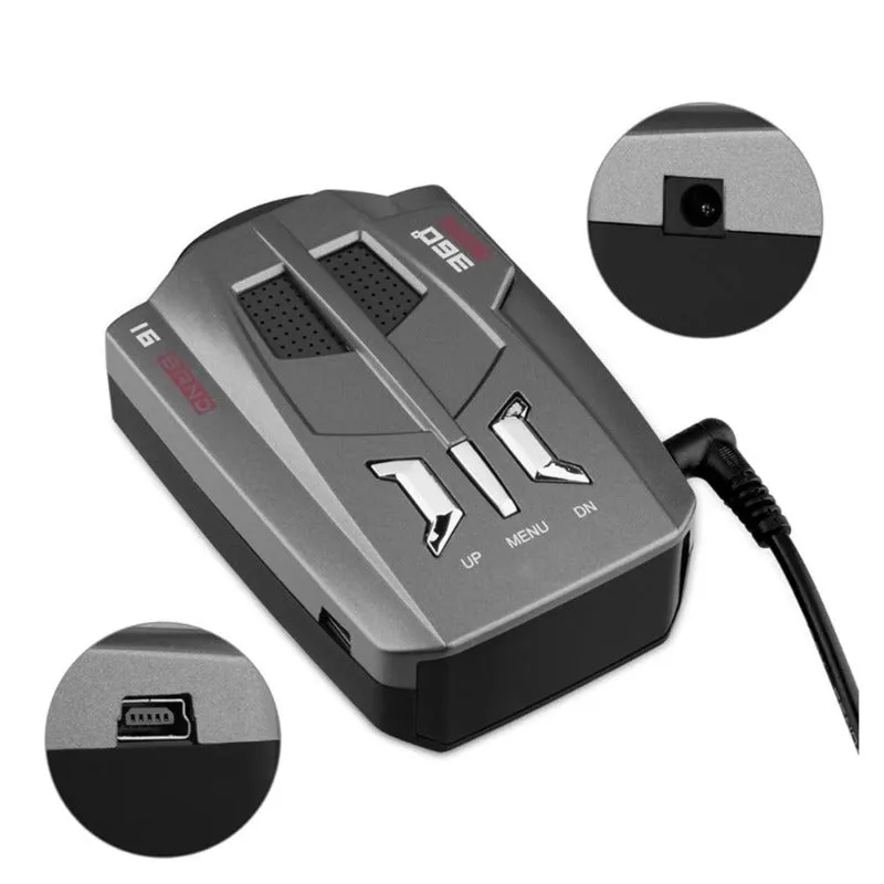 Radar Detector Mobile Speedometer V9