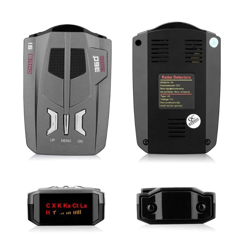 Radar Detector Mobile Speedometer V9