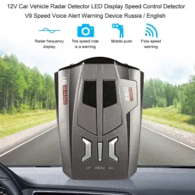 Radar Detector Mobile Speedometer V9