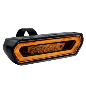 RIGID Chase Rear Facing 5 Mode LED Light Amber Halo Black Housing