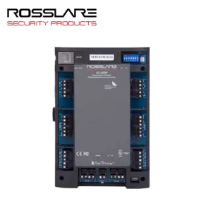 Rosslare - AC225 - Expandable Networked Access Control Panel - DIN Housing - 2 Readers - RS-485 - 30K Users - 20K Event History - 12VDC