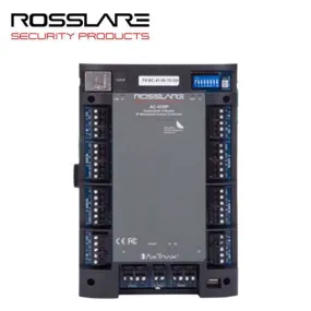 Rosslare - AC425 - Expandable Networked Access Control Panel - DIN Housing - 4 Readers - RS-485 - 30K Users - 20K Event History - 12VDC