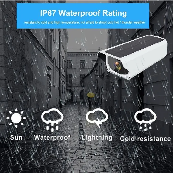 Solar Surveillance Camera