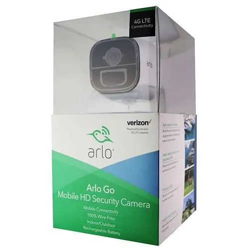 Telguard VMA4030-VWQ Arlo Go Mobile HD Security Camera, Verizon