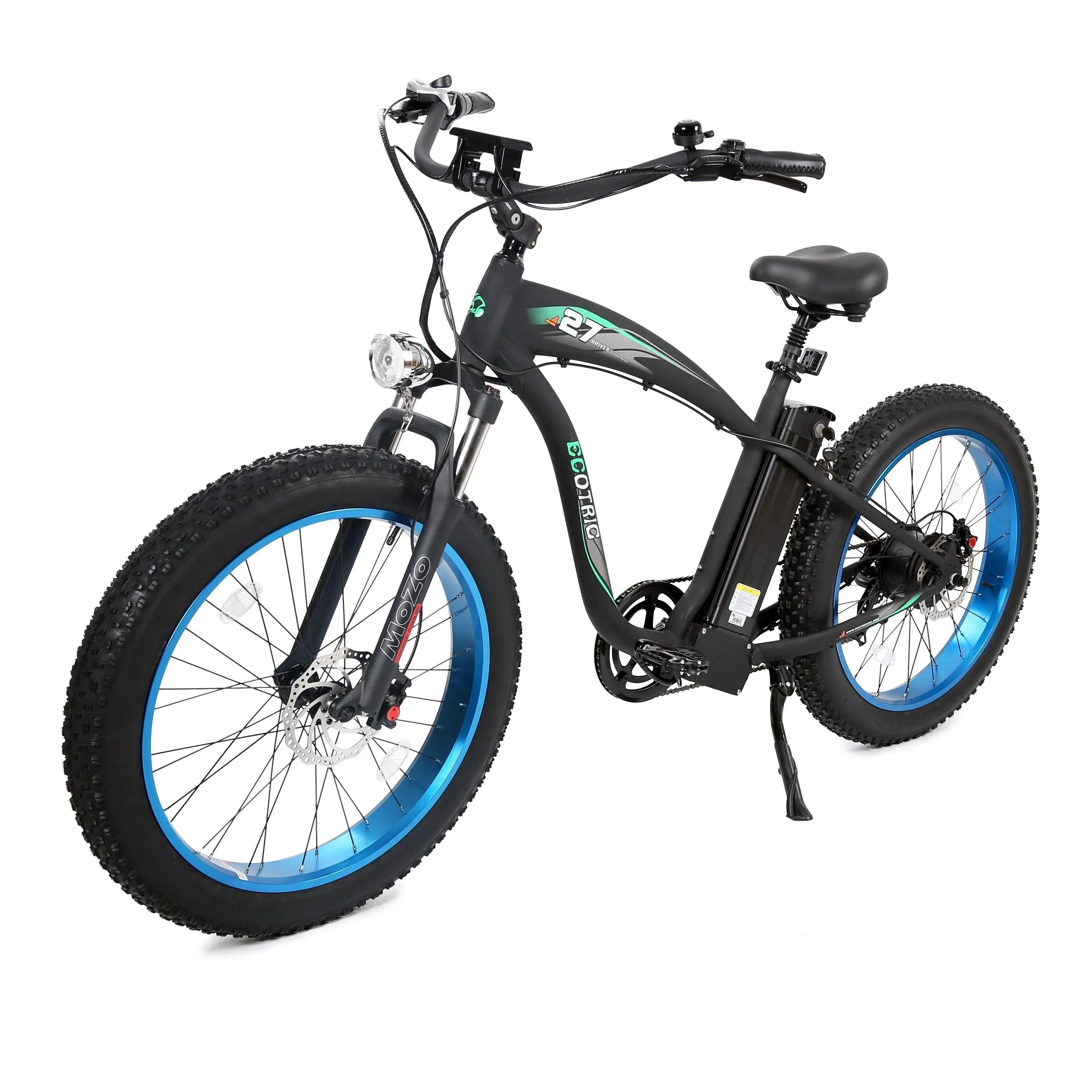 UL Certified-Ecotric Hammer Electric Fat Tire Beach Snow Electric Bike