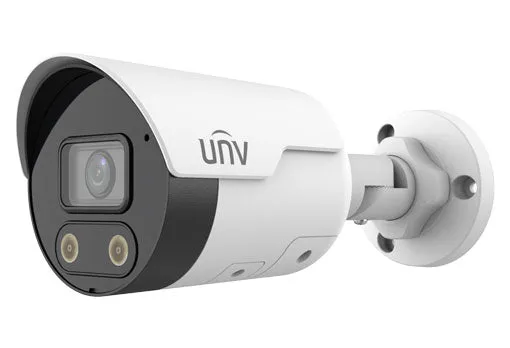 UNIVIEW IPC2128SB-ADF28KMC-I0: 8MP 4K Active Deterrence Fixed Eyeball Bullet Camera