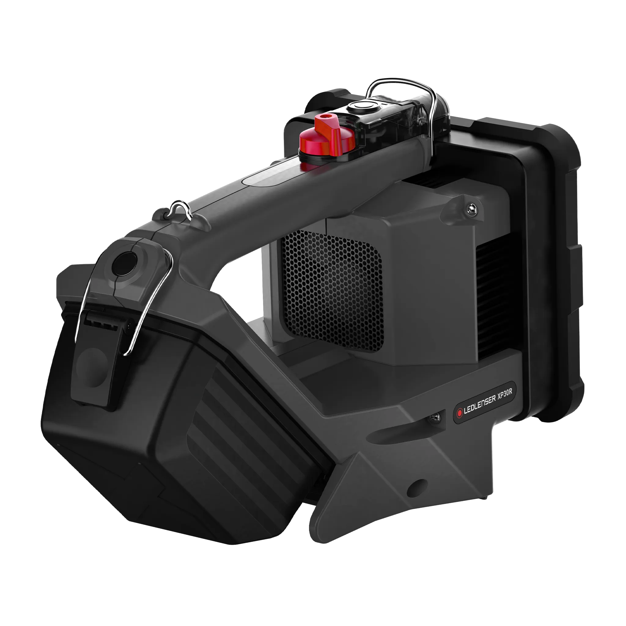 Rechargeable XP30R LED Searchlight: High-Intensity, Long-Range Visibility