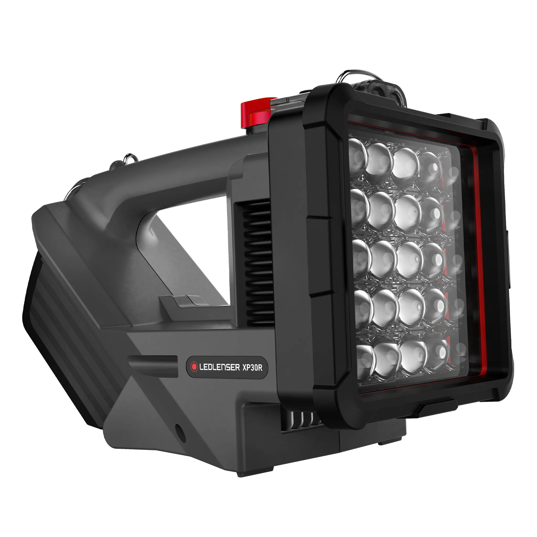 Rechargeable XP30R LED Searchlight: High-Intensity, Long-Range Visibility