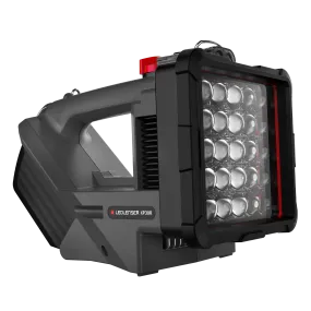 Rechargeable XP30R LED Searchlight: High-Intensity, Long-Range Visibility