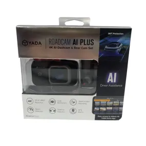 Yada Roadcam AI Plus Dash & Rear Camera (Sealed)